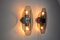 Crystal Sconces from Veca, Italy, 1970s, Set of 2 2