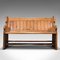 Antique Victorian English Pine Hallway Bench or Pew, Image 2