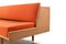 Early GE-258 Daybed in Oak by Hans J. Wegner for Getama, Imagen 4