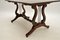 Antique Regency Style Flame Mahogany Coffee Table, Image 4