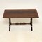 Antique Regency Style Flame Mahogany Coffee Table, Image 2