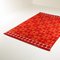 Red Flatweave Rug by Ingrid Dessau, Sweden, 1950s, Immagine 4