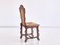 Dining Chairs in Oak and Rush Attributed to Victor Courtray, 1950s, Set of 6, Imagen 10