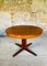 Mid-Century Scandinavian Style Extendable Dining Table with 2 Leaves by Maison Ducau, 1970s, Image 2