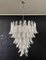 Vintage Italian Murano Glass Chandelier with 75 Petals in the Style of Mazzega, 1983 1
