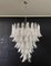 Vintage Italian Murano Glass Chandelier with 75 Petals in the Style of Mazzega, 1983, Image 1