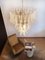 Vintage Italian Murano Glass Chandelier with 75 Petals in the Style of Mazzega, 1983 14