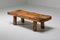 Rustic Wabi Sabi Style Modern Oak Bench or Coffee Table, Image 1