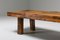 Rustic Wabi Sabi Style Modern Oak Bench or Coffee Table 6
