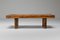 Rustic Wabi Sabi Style Modern Oak Bench or Coffee Table 4
