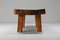 Rustic Wabi Sabi Style Modern Oak Bench or Coffee Table, Image 5