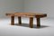 Rustic Wabi Sabi Style Modern Oak Bench or Coffee Table 2
