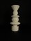 White Totem or Candle Holder in Lacquered Wood, 1980s 5