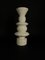 White Totem or Candle Holder in Lacquered Wood, 1980s, Image 5