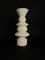 White Totem or Candle Holder in Lacquered Wood, 1980s, Immagine 6