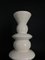 White Totem or Candle Holder in Lacquered Wood, 1980s 4