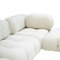 Camaleonda White Boucle Fabric Modular Sofa Set by Mario Bellini for B&B Italia, Set of 5 7