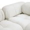 Camaleonda White Boucle Fabric Modular Sofa Set by Mario Bellini for B&B Italia, Set of 7, Image 10