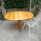 French Extendable Round Table, 1970s, Immagine 5