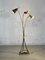 Perforierte Tripod Stehlampe aus Metall, Frankreich, 1950er 1