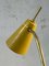 Lámpara de pie trípode de metal perforado, Francia, años 50, Immagine 9