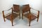 Safari Lounge Chairs, 1940s, Set of 2, Immagine 1