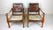 Safari Lounge Chairs, 1940s, Set of 2 2