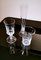 Glasses and Pitcher in Blown Murano Glass with Applied Decorations, Set of 37, Imagen 10