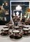 Vintage French Sevres-Vincennes Porcelain Coffee Service, Set of 19, Immagine 17