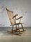 Solid Wood Rocking Chair, 1950s 1