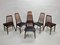 Teak Evby Dining Chairs by Niels Kofoed, Set of 6, Image 6