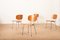 Model 116 Chairs by Wim Rietveld for Gispen, 1953, Set of 4, Immagine 3