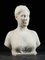 Marble Bust of Woman by Louis Dubar (Ghent, 1876 - Ghent, 1951) 2