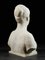 Marble Bust of Woman by Louis Dubar (Ghent, 1876 - Ghent, 1951), Imagen 8