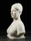 Marble Bust of Woman by Louis Dubar (Ghent, 1876 - Ghent, 1951), Imagen 9