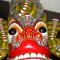 Balinese Barong Dance Mask Sculpture, Imagen 4