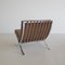 Vintage Barcelona Chair & Footstool from Knoll Inc. / Knoll International, Early 1970s, Set of 2, Image 4
