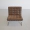 Vintage Barcelona Chair & Footstool from Knoll Inc. / Knoll International, Early 1970s, Set of 2 8