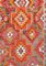 Mid-Century Turkish Bohemian Kilim Runner Rug with Geometric Design, Immagine 8