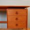 Mid-Century Danish Teak Desk from G. V. Møbler Gasvig, Denmark, 1960s, Immagine 3