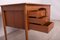 Mid-Century Freestanding Teak Desk, 1960s, Image 9