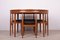 Mid-Century Teak Dining Table & Chairs by Hans Olsen for Frem Røjle, 1960s, Set of 5 3