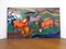 Vintage Ceramic 772 Plate with Horses from Ruscha, 1970s, Immagine 1