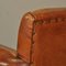 Art Deco Amsterdam School Armchairs in Sheep's Leather, 1920s, Set of 2, Imagen 11