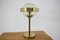Space Age Brass Floor Lamp, Pendant and Table Lamp from Kamenicky Senov, 1970s, Set of 3 5