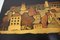 Mid-Century Wooden Illustration of Prague, 1950s 3