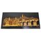 Mid-Century Wooden Illustration of Prague, 1950s, Imagen 1