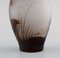 Vase in Frosted and Brown Art Glass by Emile Gallé, Early 20th Century, Imagen 8