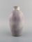 Vase in Glazed Ceramic with Leaf Decoration by Nils Thorsson for Royal Copenhagen, Immagine 2