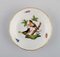 Porcelain Rothschild Bird Butter Pad and Small Bowl with Handle from Herend, Set of 2, Image 2